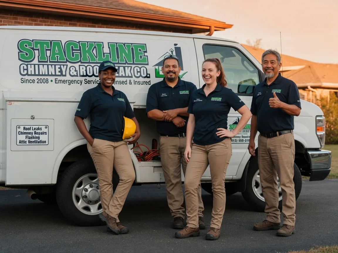 Chimney flashing repair company in Cooksville, IL